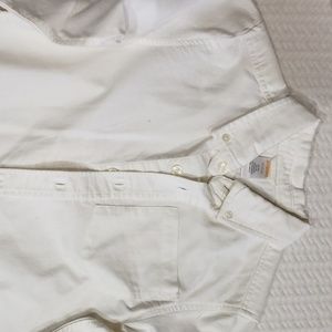 White Buttoned Shirt Gymboree Sz 7-8